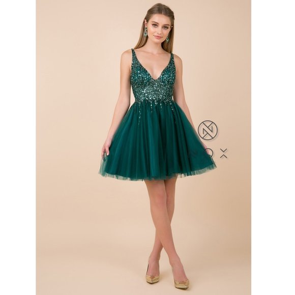 BEAUTIFUL DRESS-G694-GREEN